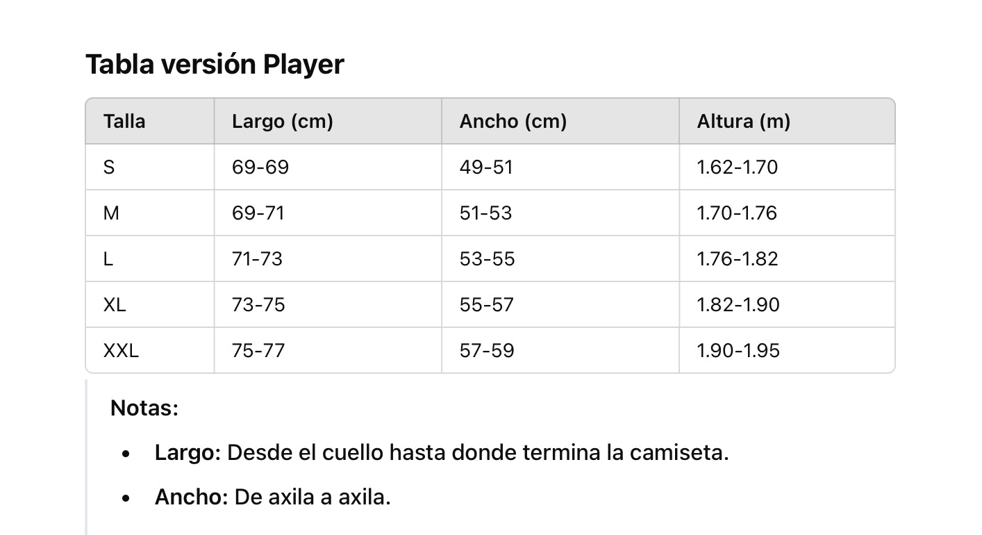 Barcelona Version Jugador